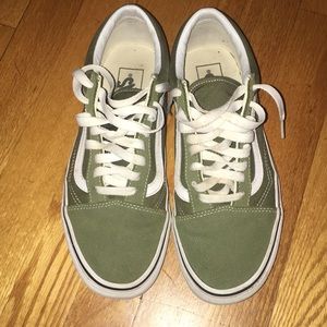 Army Green Vans